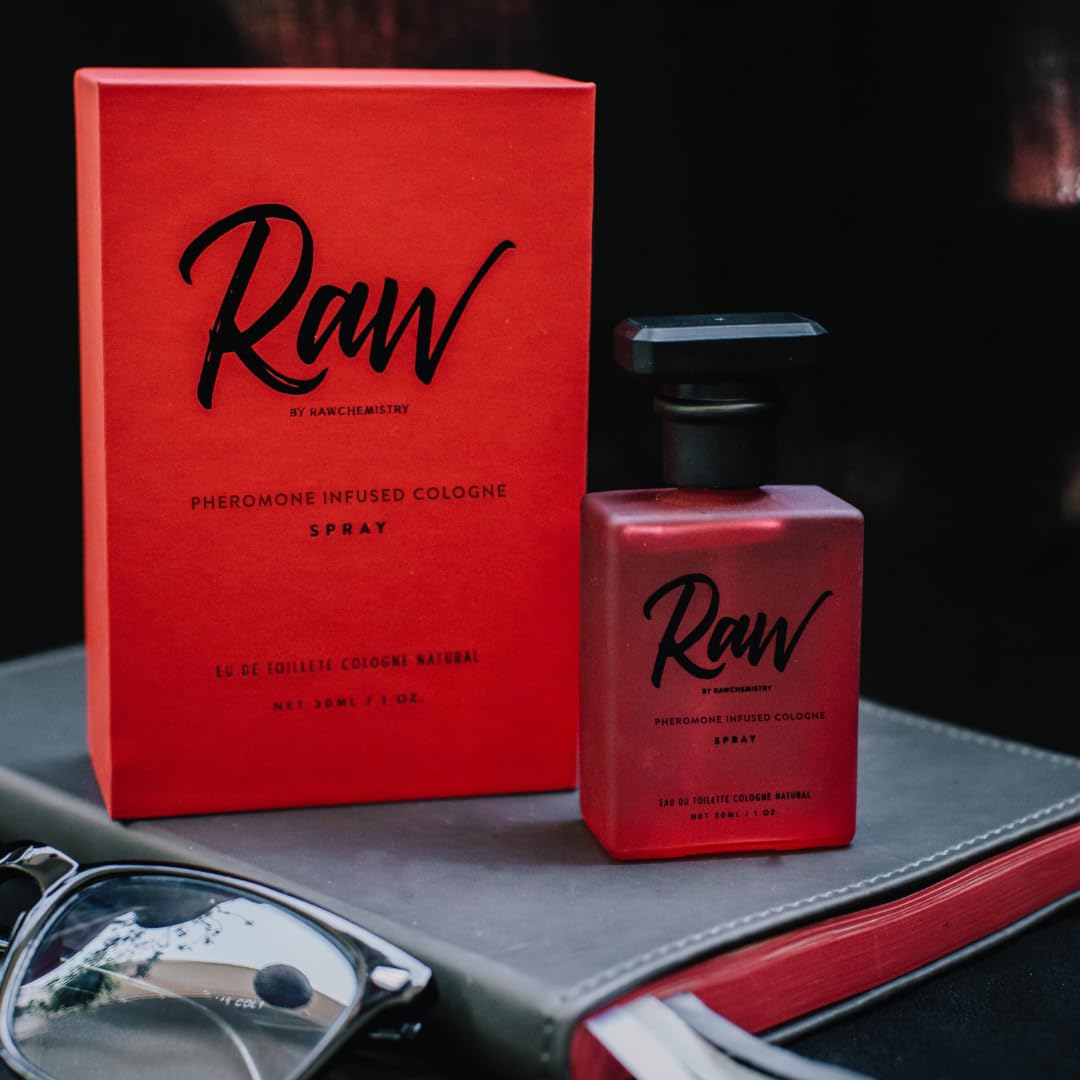 RawChemistry Pheromone Cologne for Men – Long-Lasting Spray