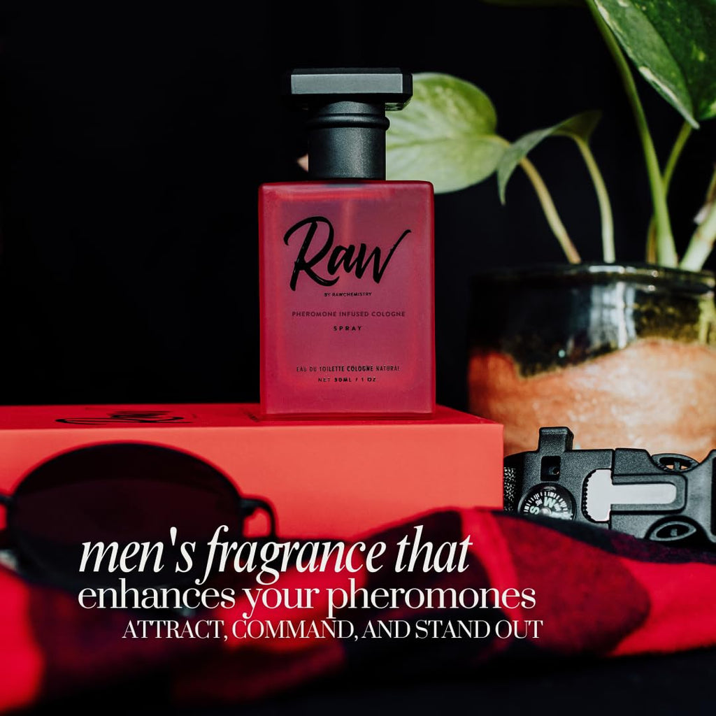 RawChemistry Pheromone Cologne for Men – Long-Lasting Spray