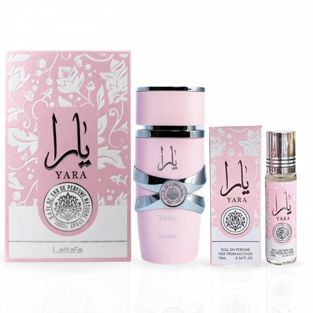 Lattafa Yara Fragrance Bundle for Women – EDP + Perfume Oil