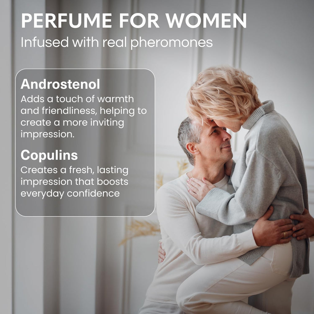 GODA Pheromone Perfume for Women – Jasmine & Rose, 15ml