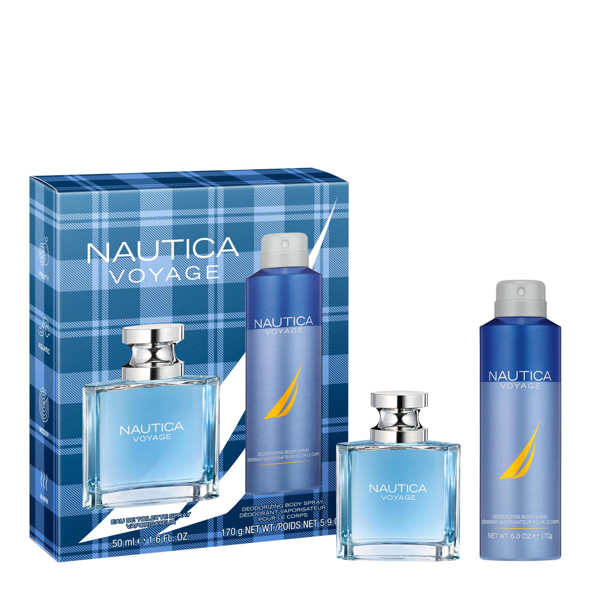 Nautica Voyage Eau de Toilette – Fresh Men's Cologne, 3.3 fl oz