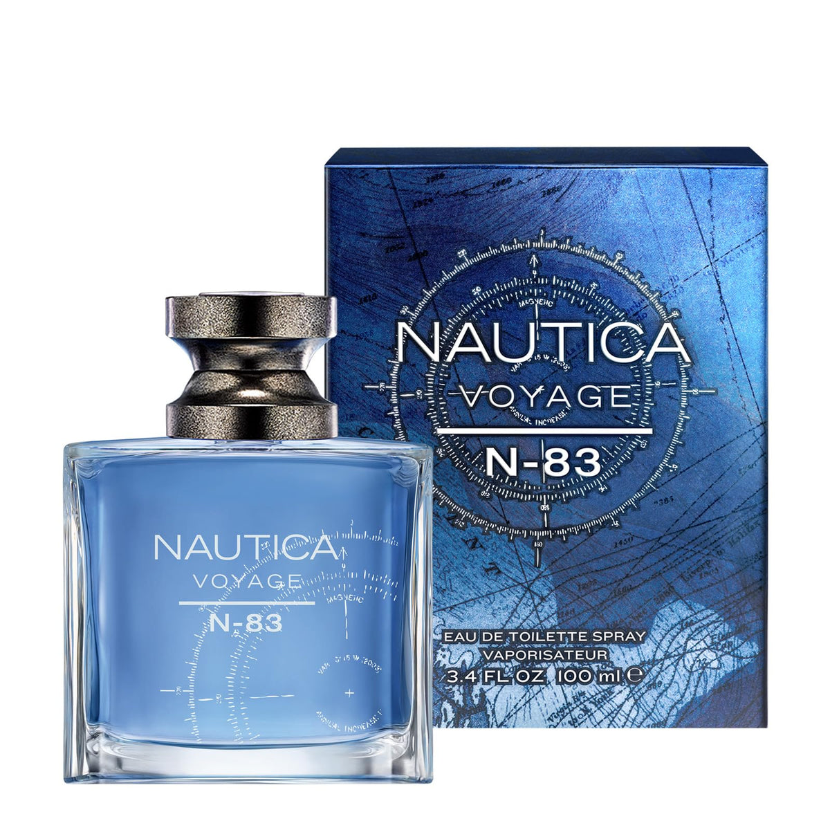 Nautica Voyage Eau de Toilette – Fresh Men's Cologne, 3.3 fl oz
