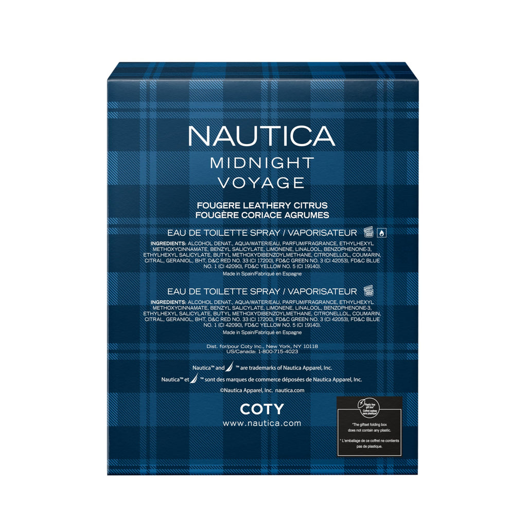 Nautica Voyage Eau de Toilette – Fresh Men's Cologne, 3.3 fl oz