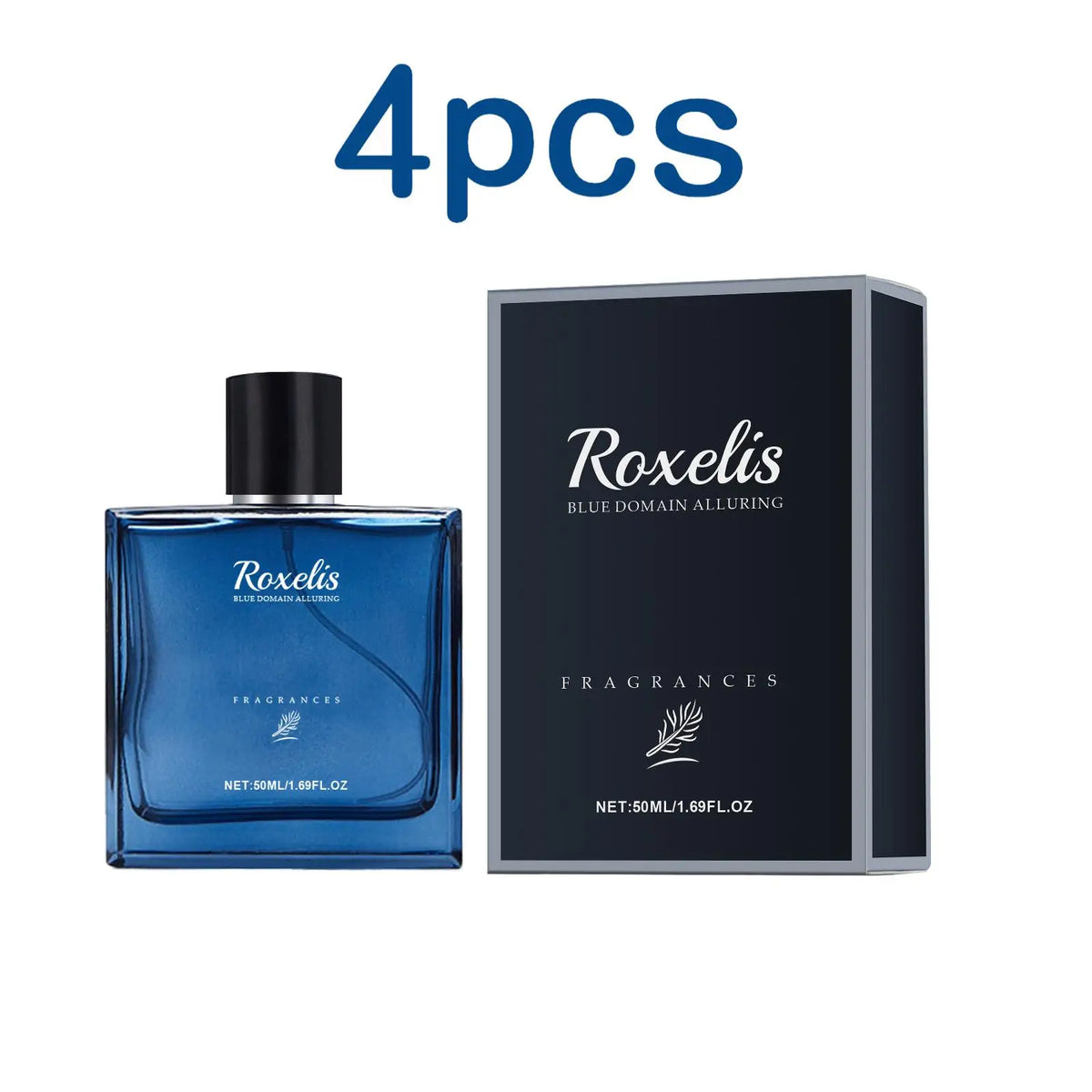 Roxelis Blue Domain Cologne – 50ml Pheromone-Infused Men's Fragrance