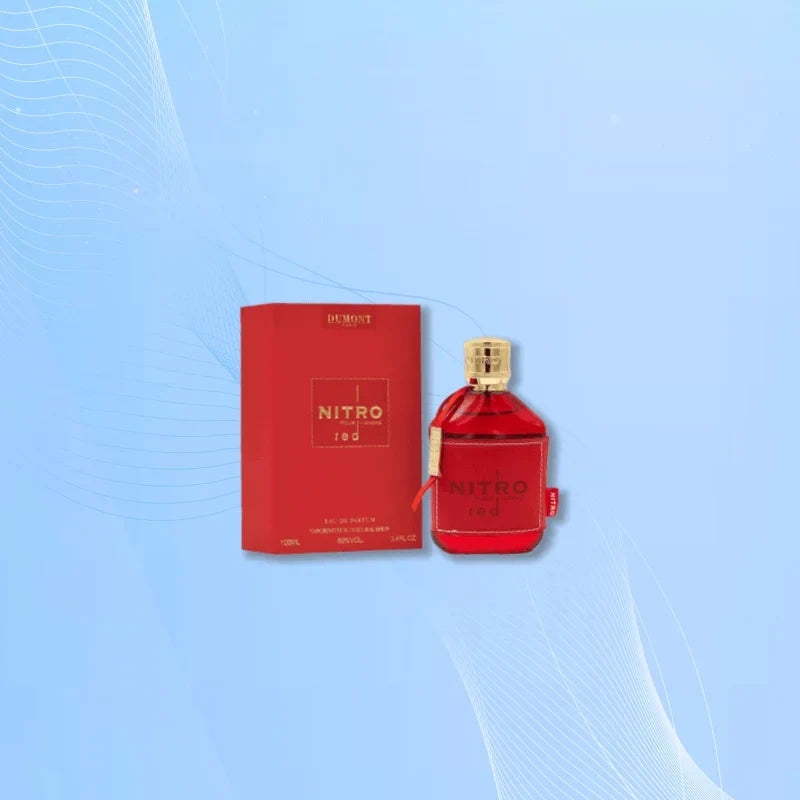 Dumont NITRO RED Eau de Parfum – Fruity & Woody Men's Fragrance